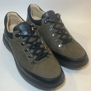 Samuel Hubbard Performance Walker Green Nubuck Leather Sneaker Men’s 9.5 M Shoe
